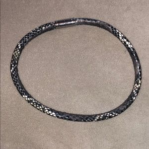 Snakeskin choker